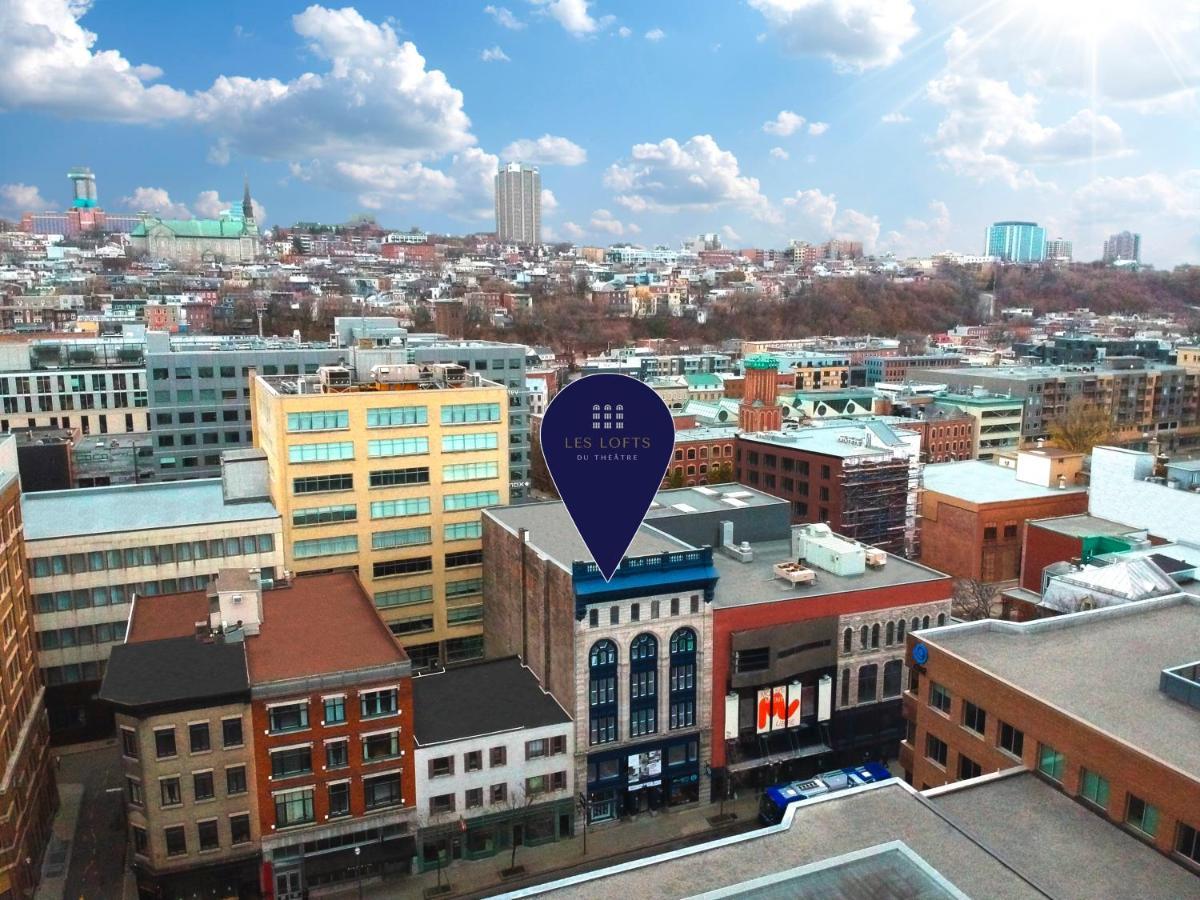 Les Lofts Du Theatre Apartment Quebec City Bagian luar foto
