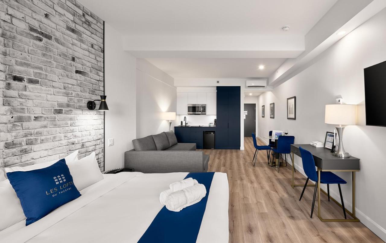 Les Lofts Du Theatre Apartment Quebec City Bagian luar foto
