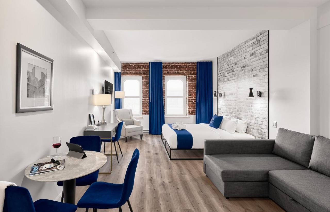 Les Lofts Du Theatre Apartment Quebec City Bagian luar foto