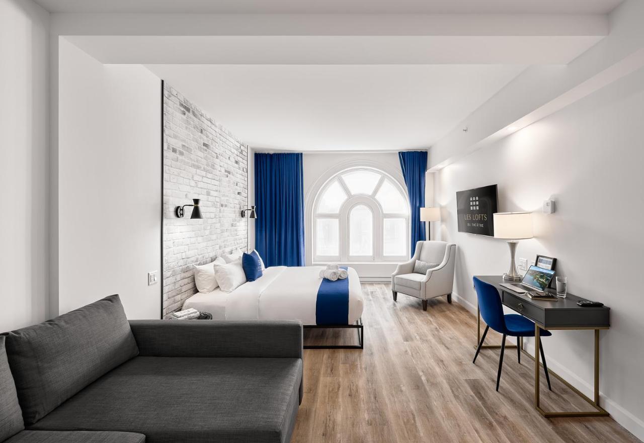 Les Lofts Du Theatre Apartment Quebec City Bagian luar foto